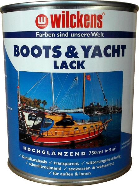 750ml WILCKENS Boots & Yachtlack hochglänzend