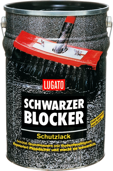 5L Lugato Bitumen Schutzlack Schwarzer Blocker